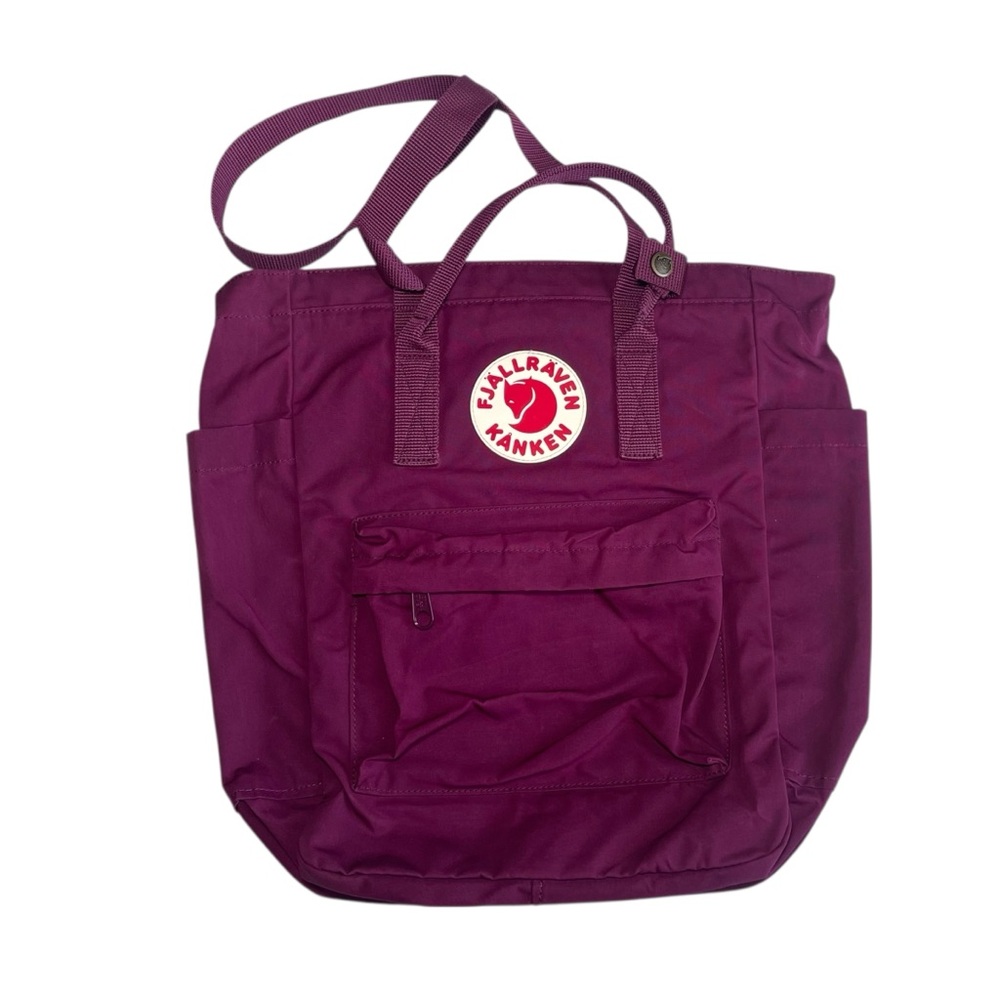 Fjällräven Kånken Totepack Bag G-1000 Purple 23710 Convertible Backpack